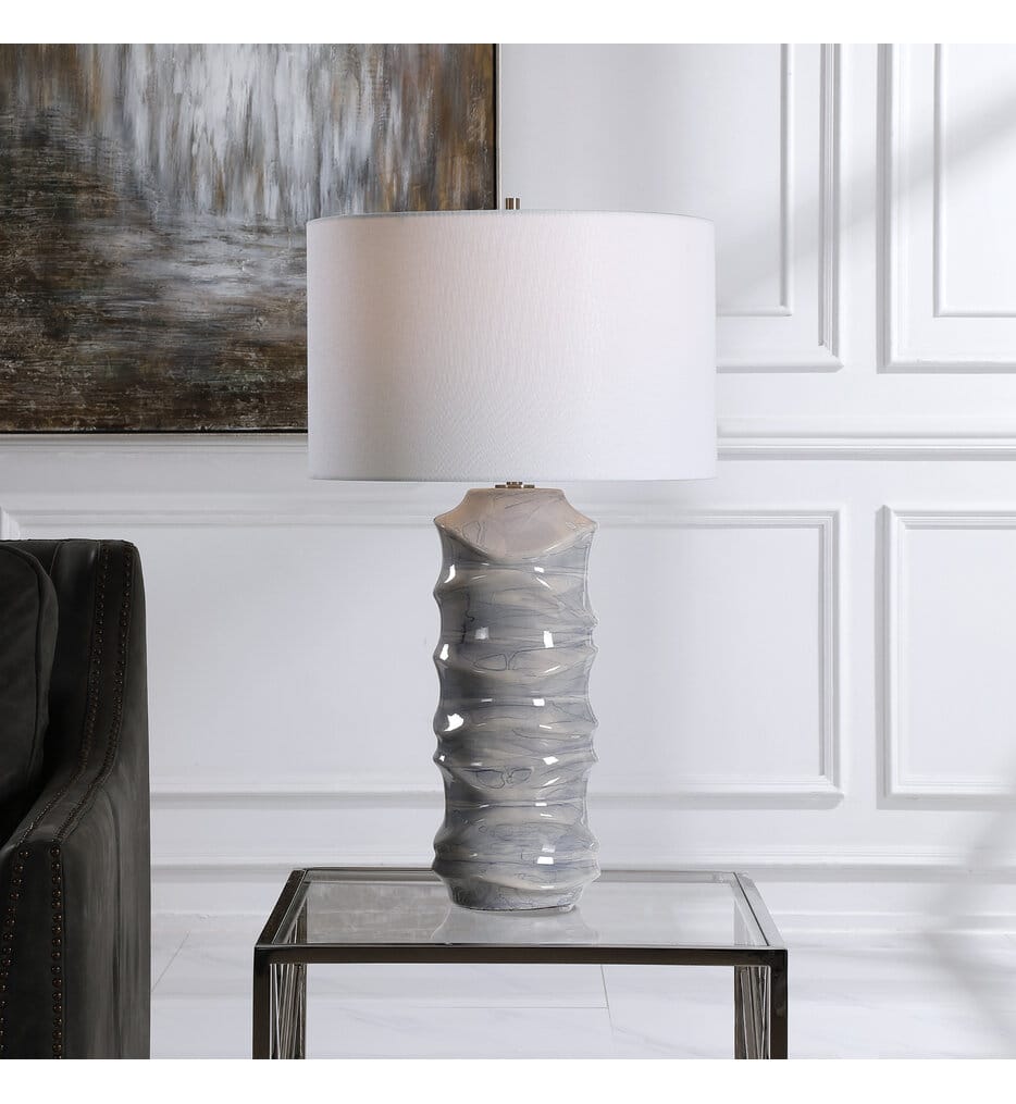 Uttermost - 28467 - Waves 27.5" Table Lamp
