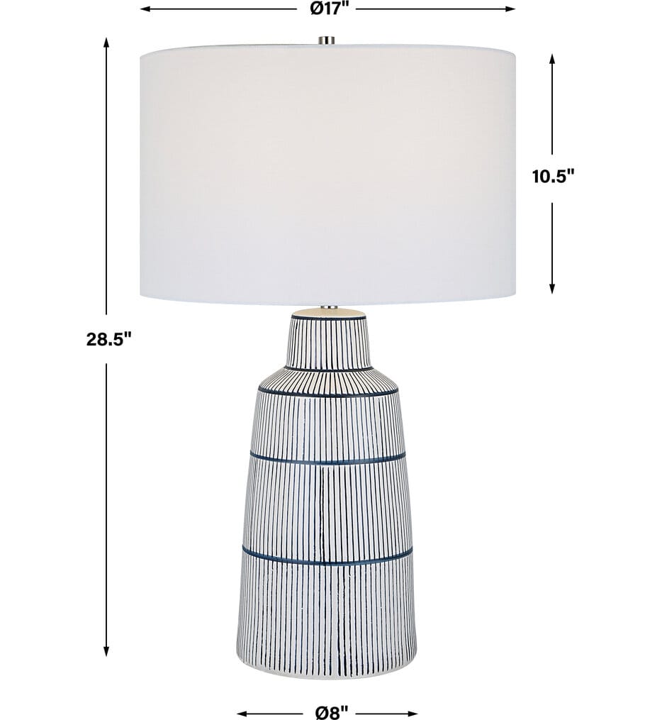 Uttermost - 30059-1 - Breton 28.5" Table Lamp