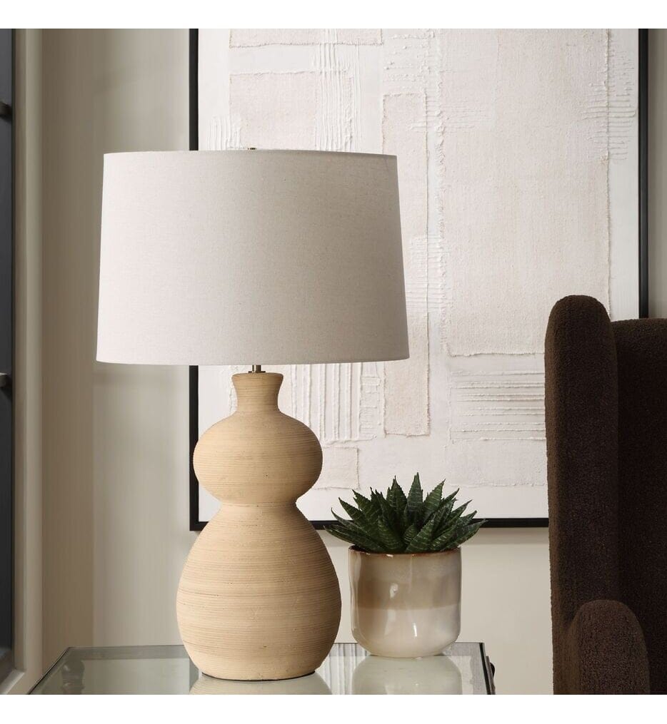 Uttermost - 30383-1 - Pueblo 28" Table Lamp