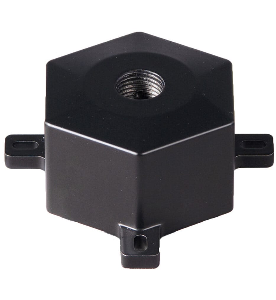 WAC Lighting - 5000-TCL-BK - Large Tree Mount Junction Box for Landscape Lighting Accent or Wall Wash