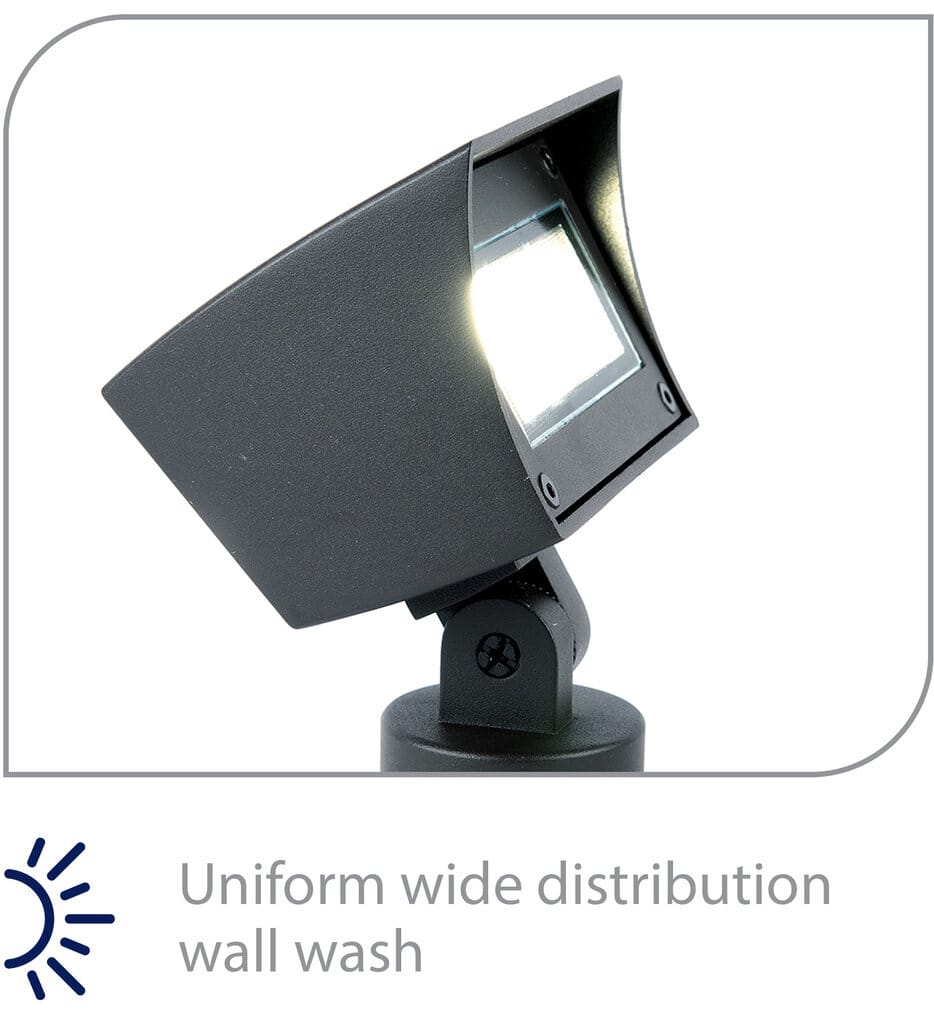 WAC Lighting - 5022-30BK - LED 120V Wall Wash