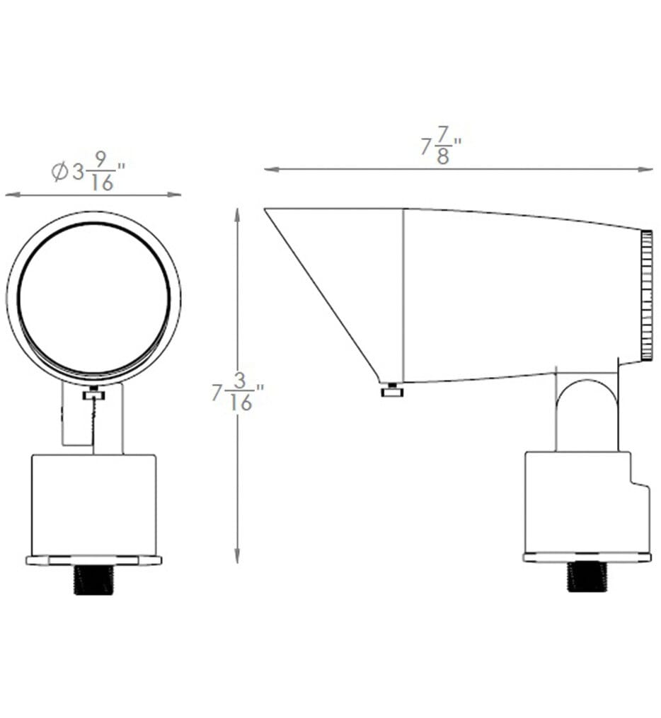 WAC Lighting - LED Colorscaping RGBWW Grand Accent Spot Light