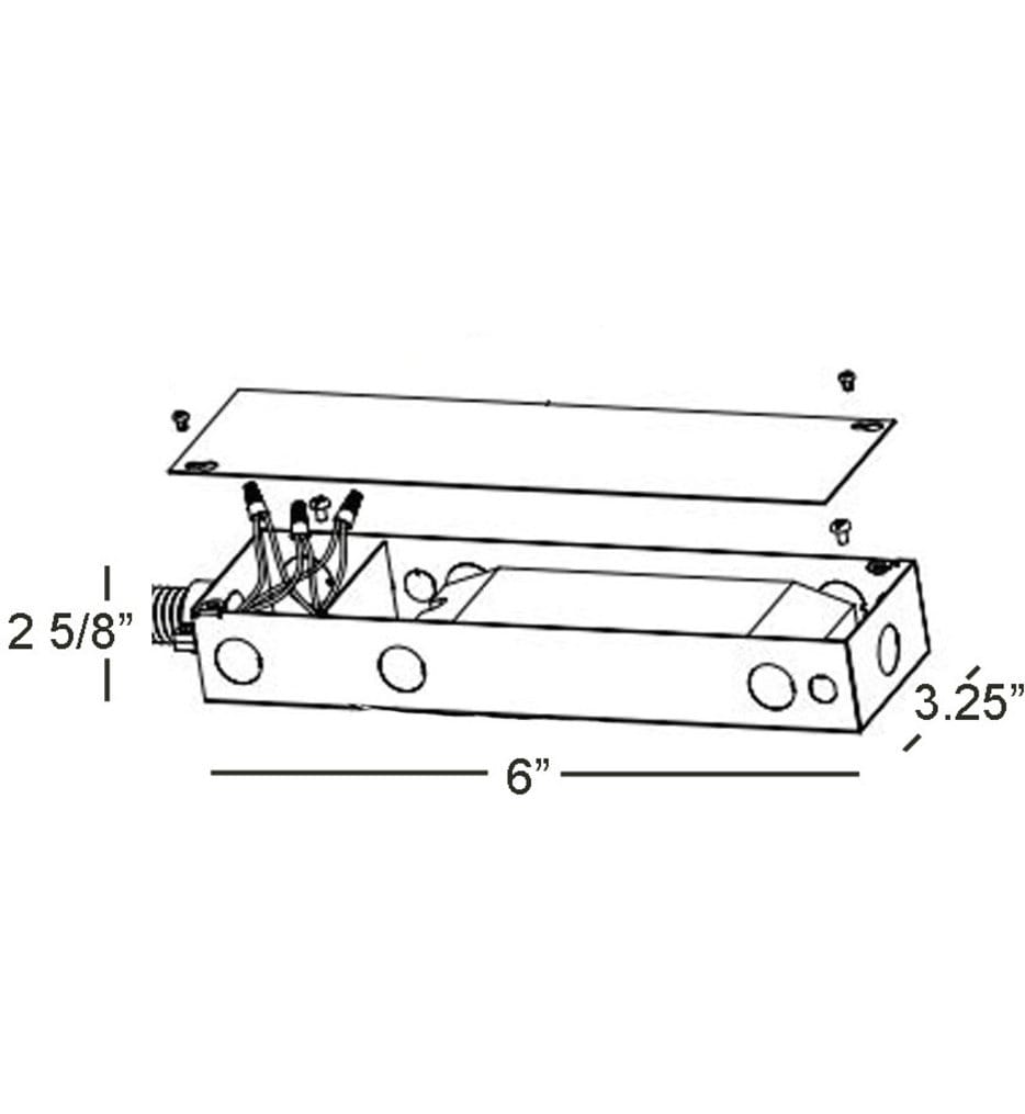 WAC Lighting - EN-24100-RB2 - Remote Enclosed Electronic Transformer
