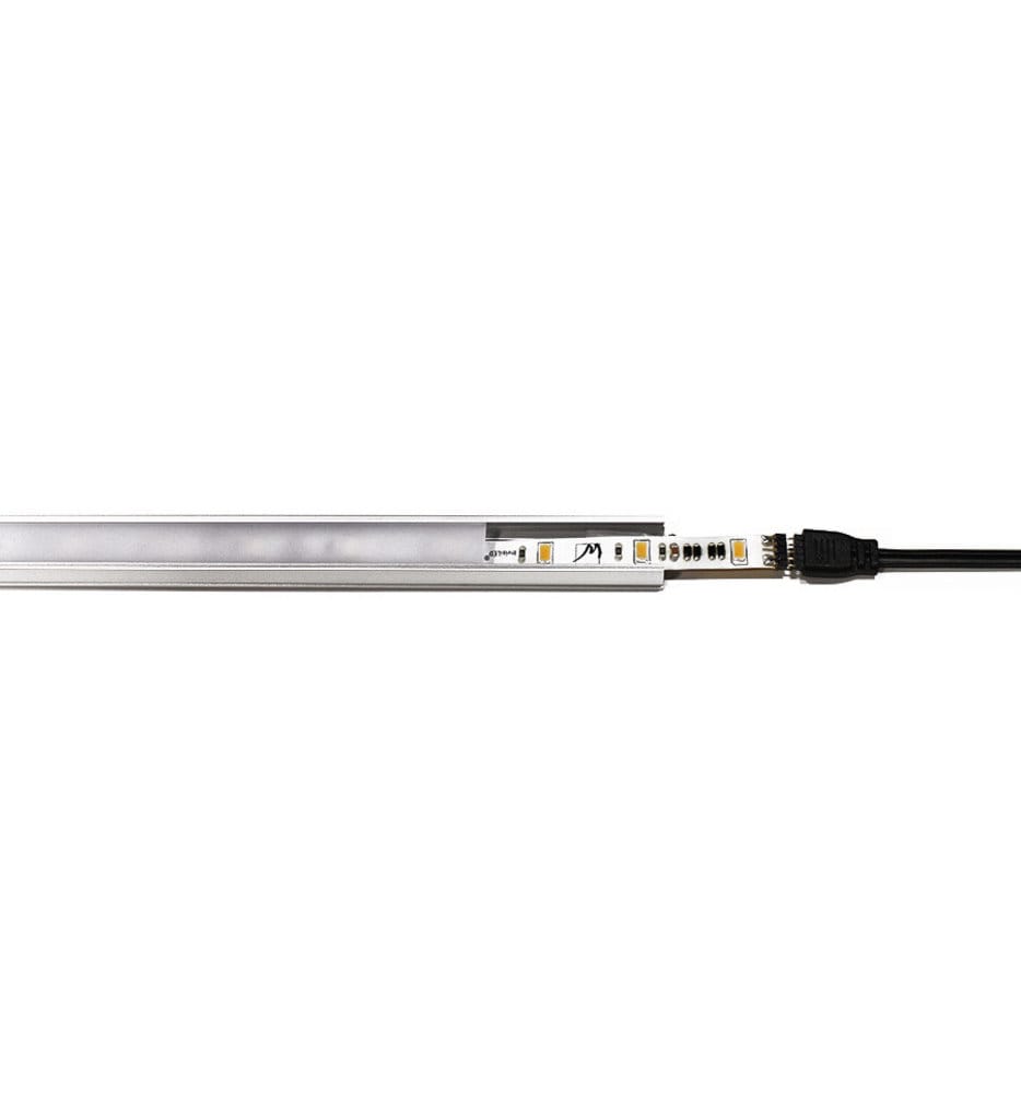 WAC Lighting - LED-T-CH - InvisiLED 5" Field Cuttable Surface Mounted Channel
