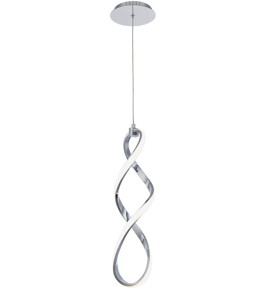 dweLED - PD-47821-CH - Interlace 6" Pendant