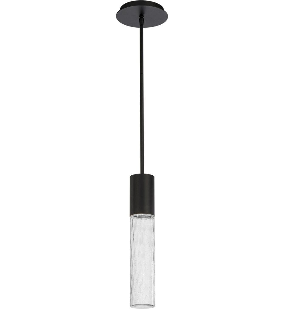 dweLED - PD-W63114-BK - Sleek 14" Outdoor Pendant