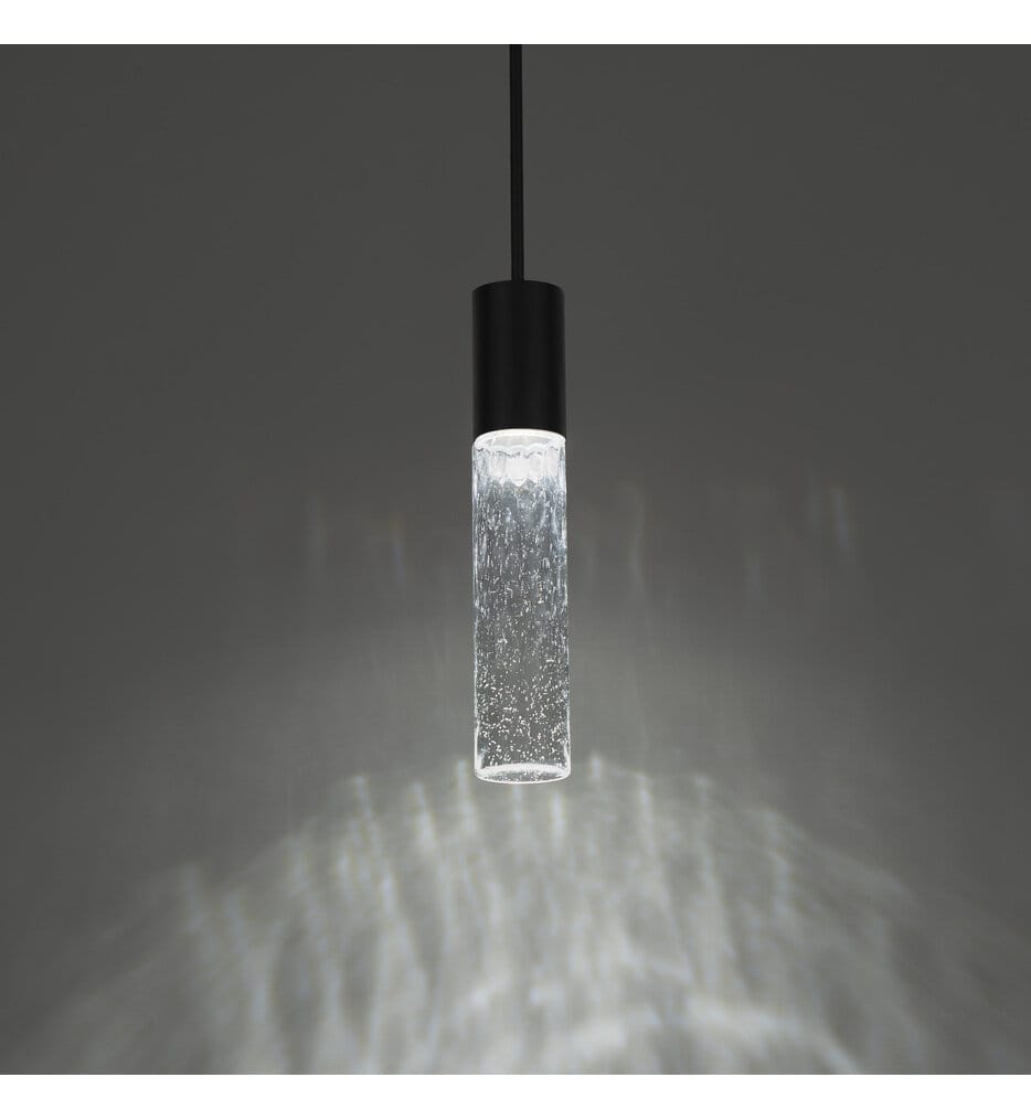 dweLED - PD-W63114-BK - Sleek 14" Outdoor Pendant