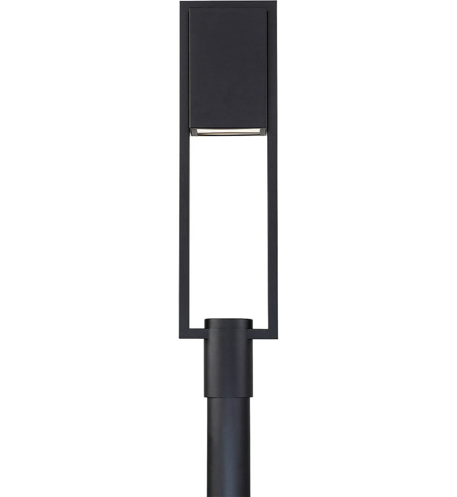 dweLED - PM-W15928-BK - dweLED Archetype 28" Outdoor Post Light