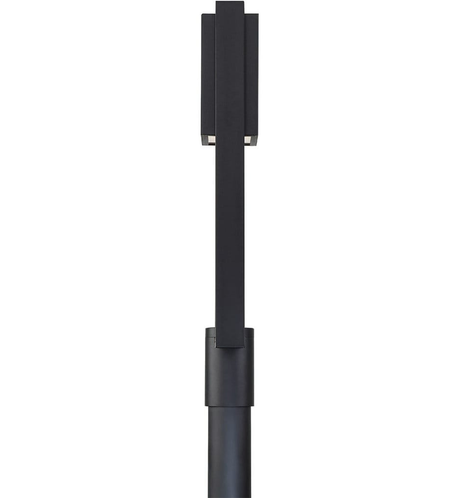 dweLED - PM-W15928-BK - dweLED Archetype 28" Outdoor Post Light