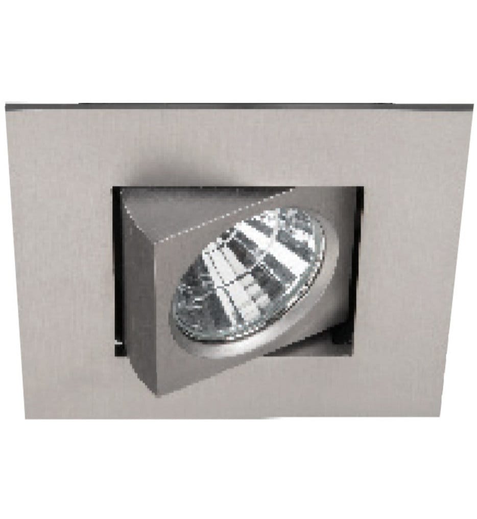 WAC Lighting - Oculux LED Flood Beam Square Adjustable Trim 2" Complete Recessed Kit