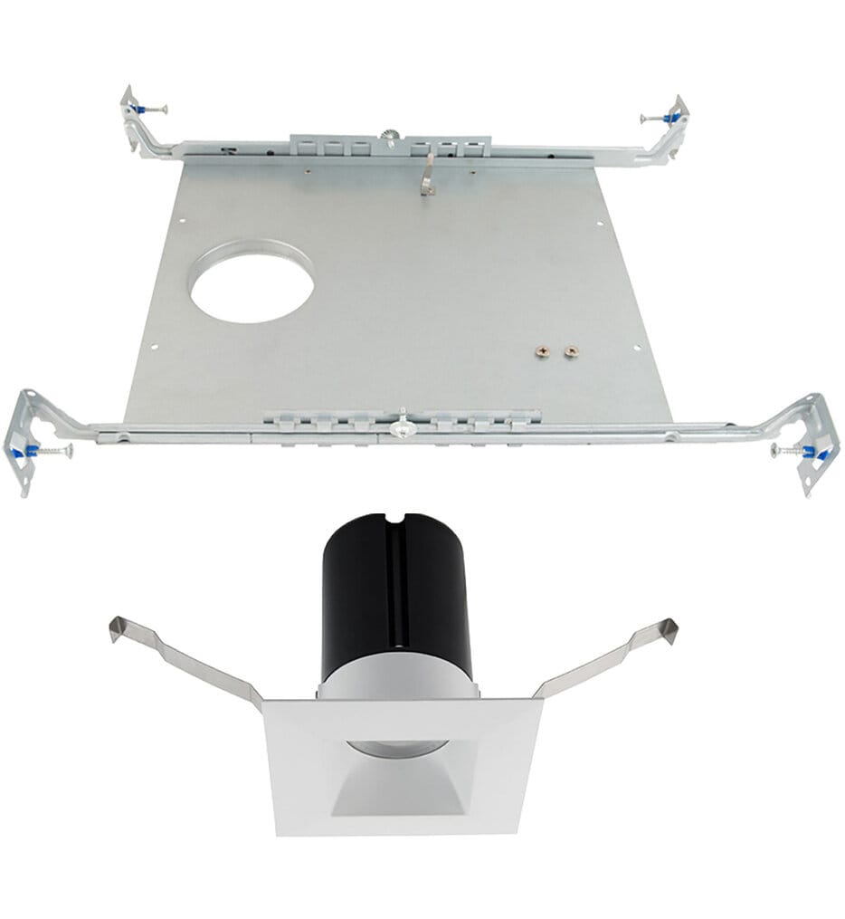 WAC Limited - R2DSDN-F930-WT - Ion LED 2in Square Recessed Light with New Construction Frame-in Kit