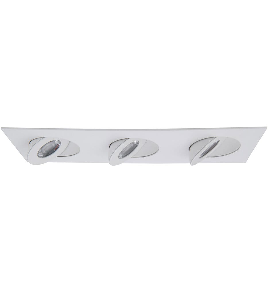 WAC Limited - R2ESAR-3-W930-WT - Lotos 2in LED 3-Light Square Adjustable Recessed Kit