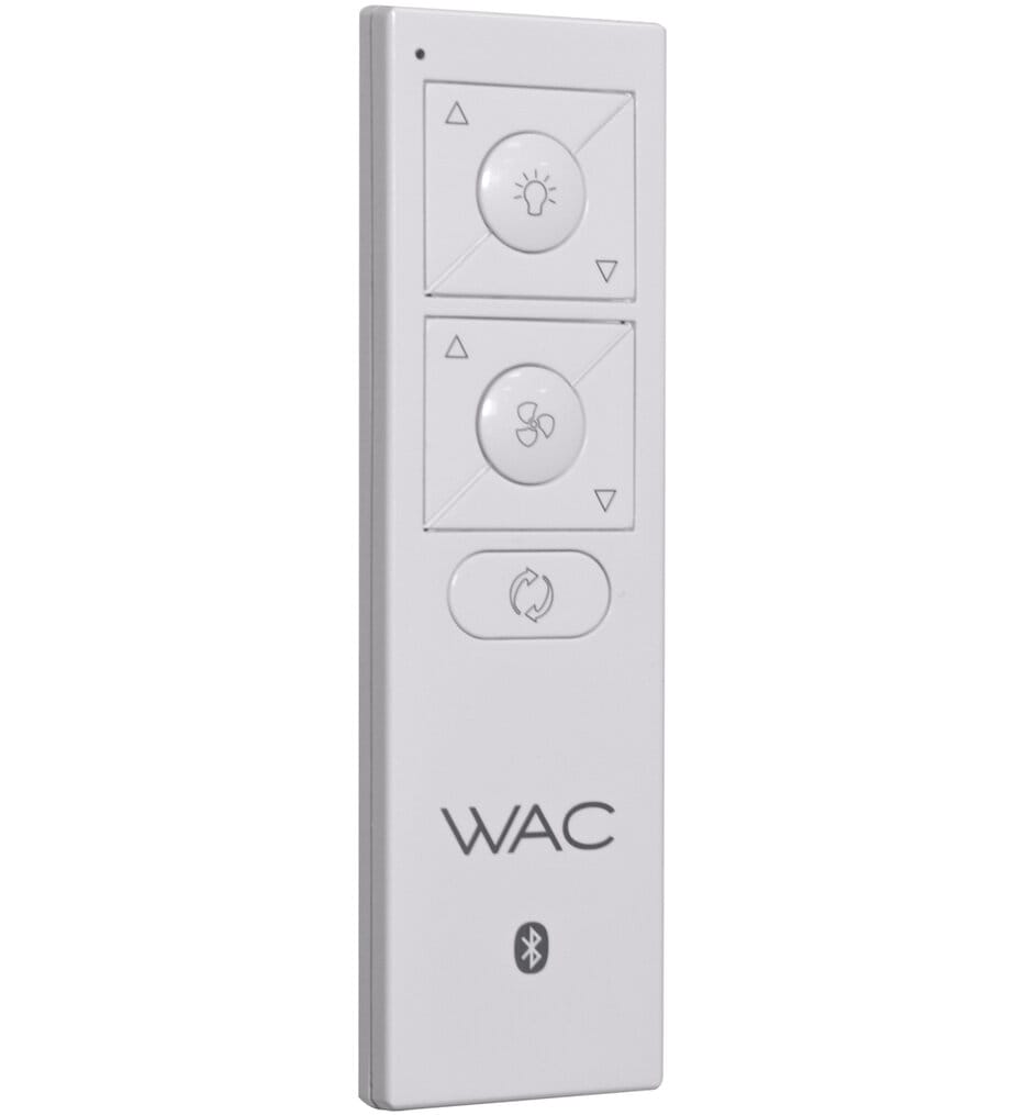 WAC Lighting - RC20-WT - 6Speed Ceiling Fan Wireless Bluetooth Remote Control Wall Cradle