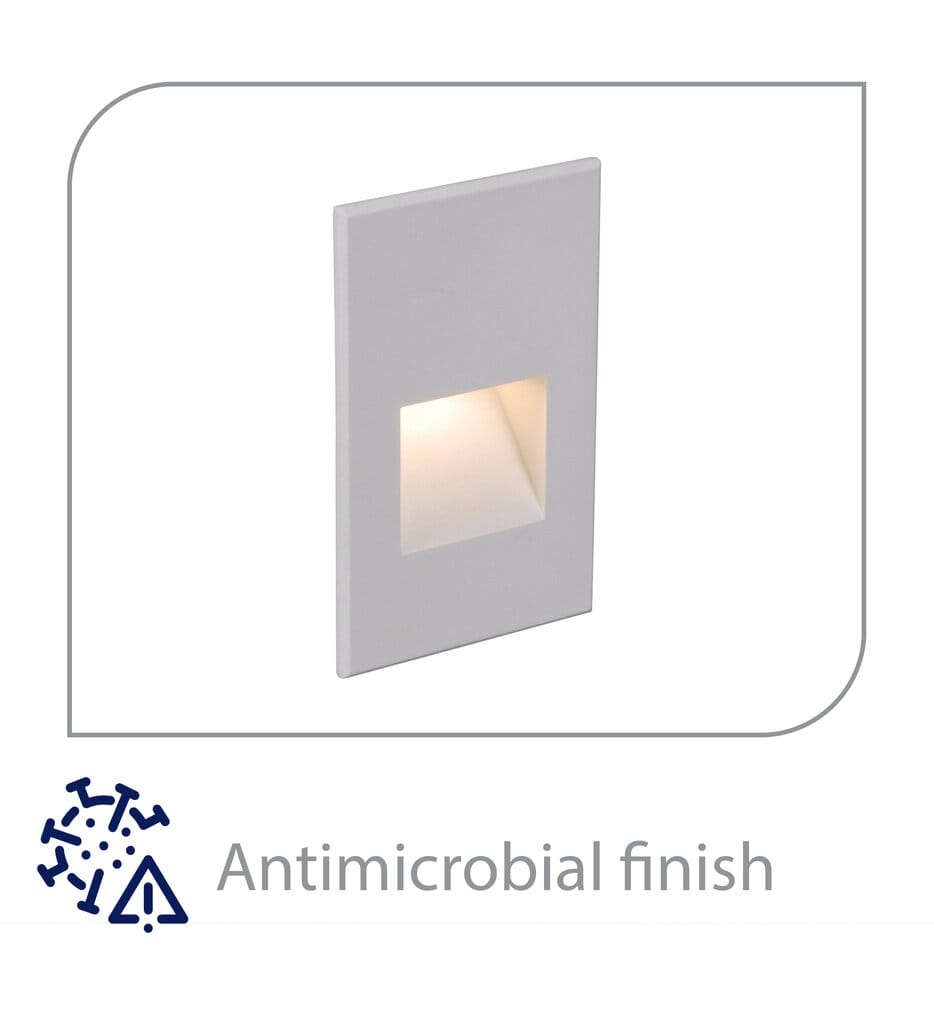 WAC Lighting - LEDme 120V LED Vertical Step and Wall Light with AM Finish