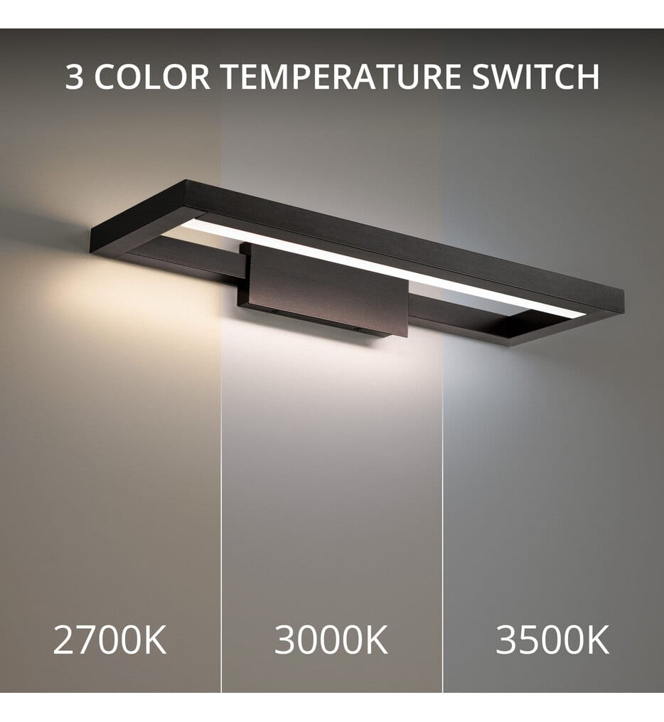 dweLED - View 28" Wall Sconce