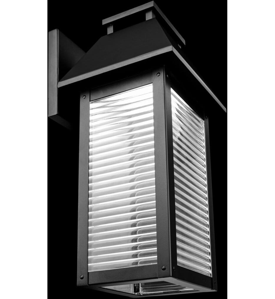 dweLED - WS-W35118-BK - Faulkner 18" Outdoor Wall Light