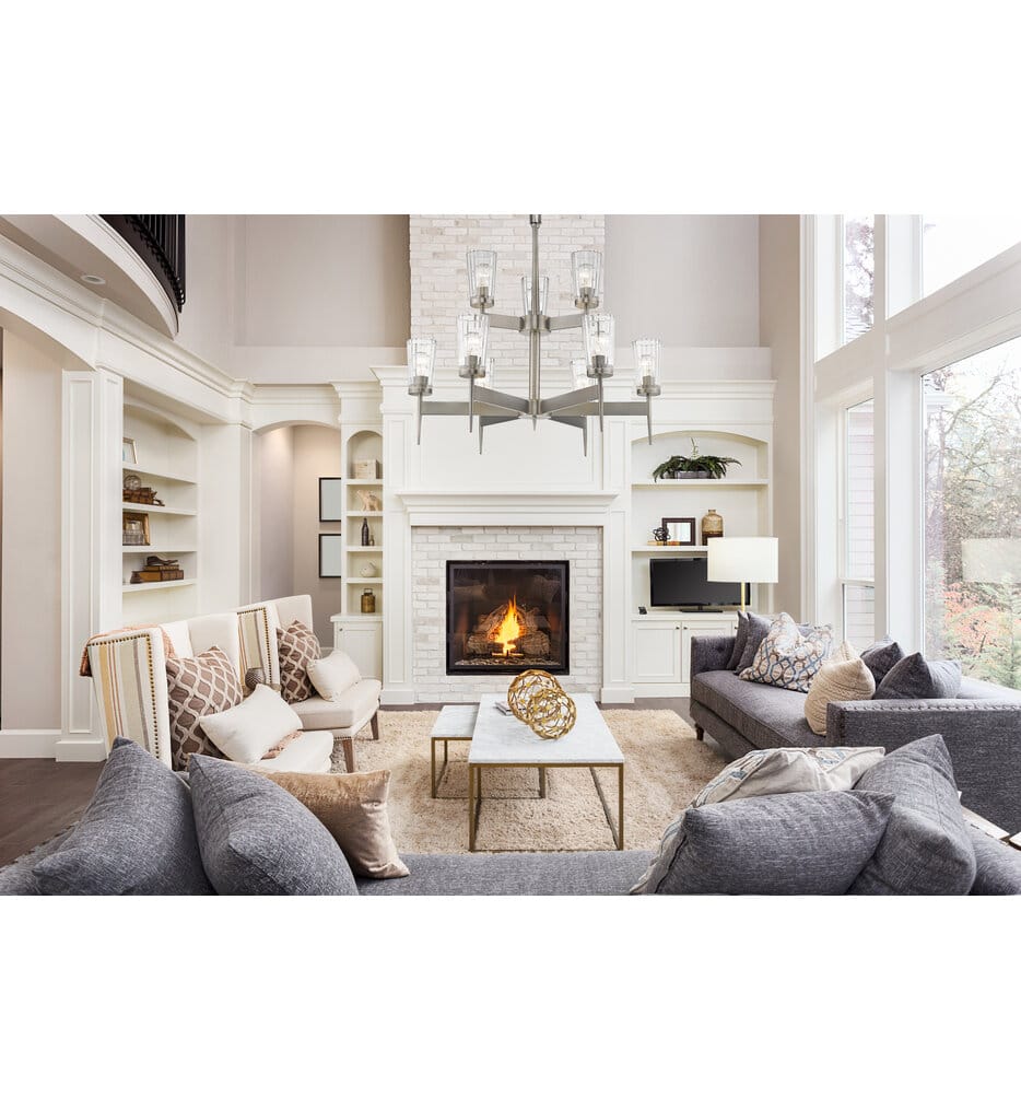 Z-Lite - 1932-9AN - Flair 31" Chandelier