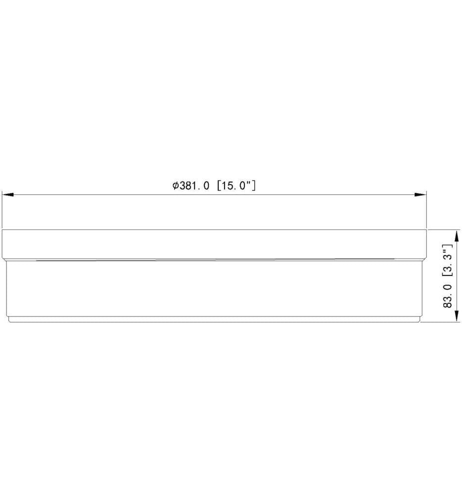 Z-Lite - Anders 15" Flush Mount