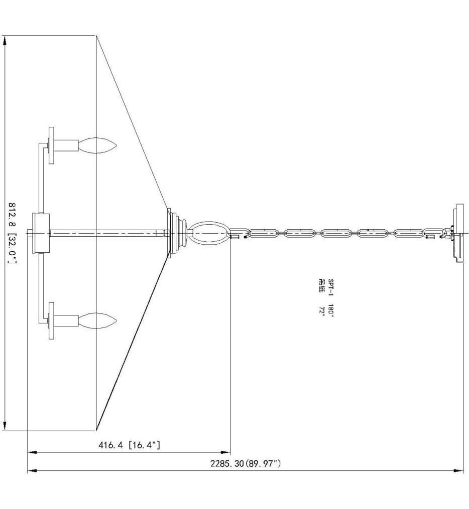 Z-Lite - Rialto 32" Pendant