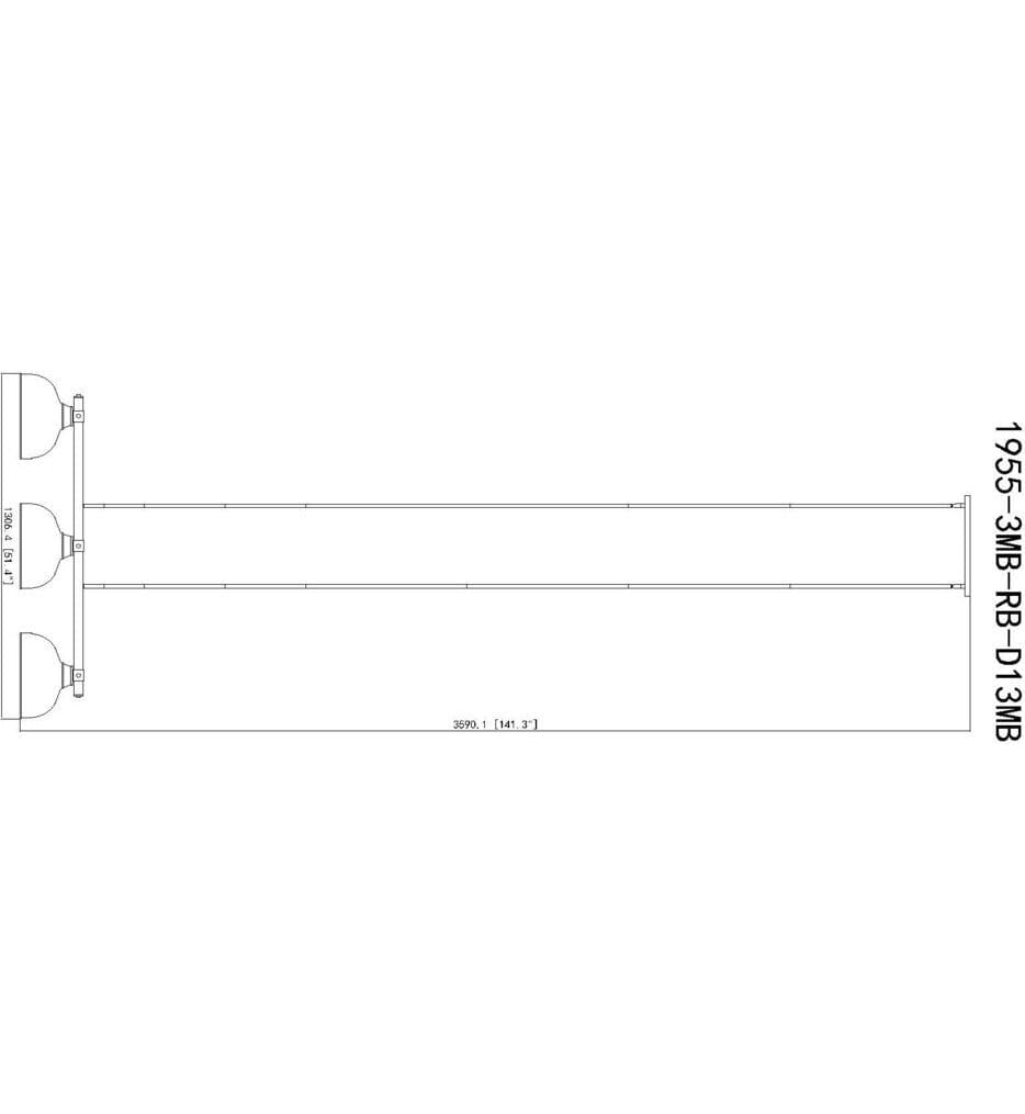 Z-Lite - Bronte 52.25" Billiard Light