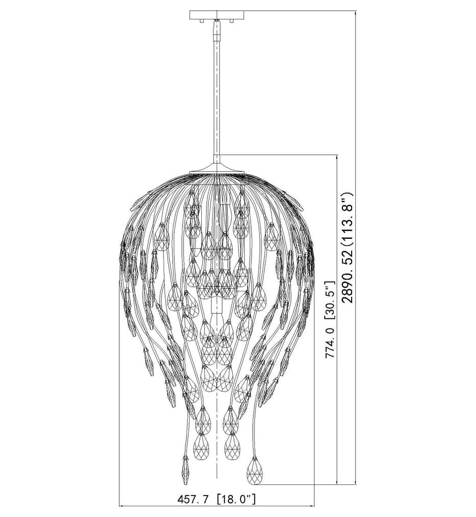 Z-Lite - Gabriella 18-inch Pendant