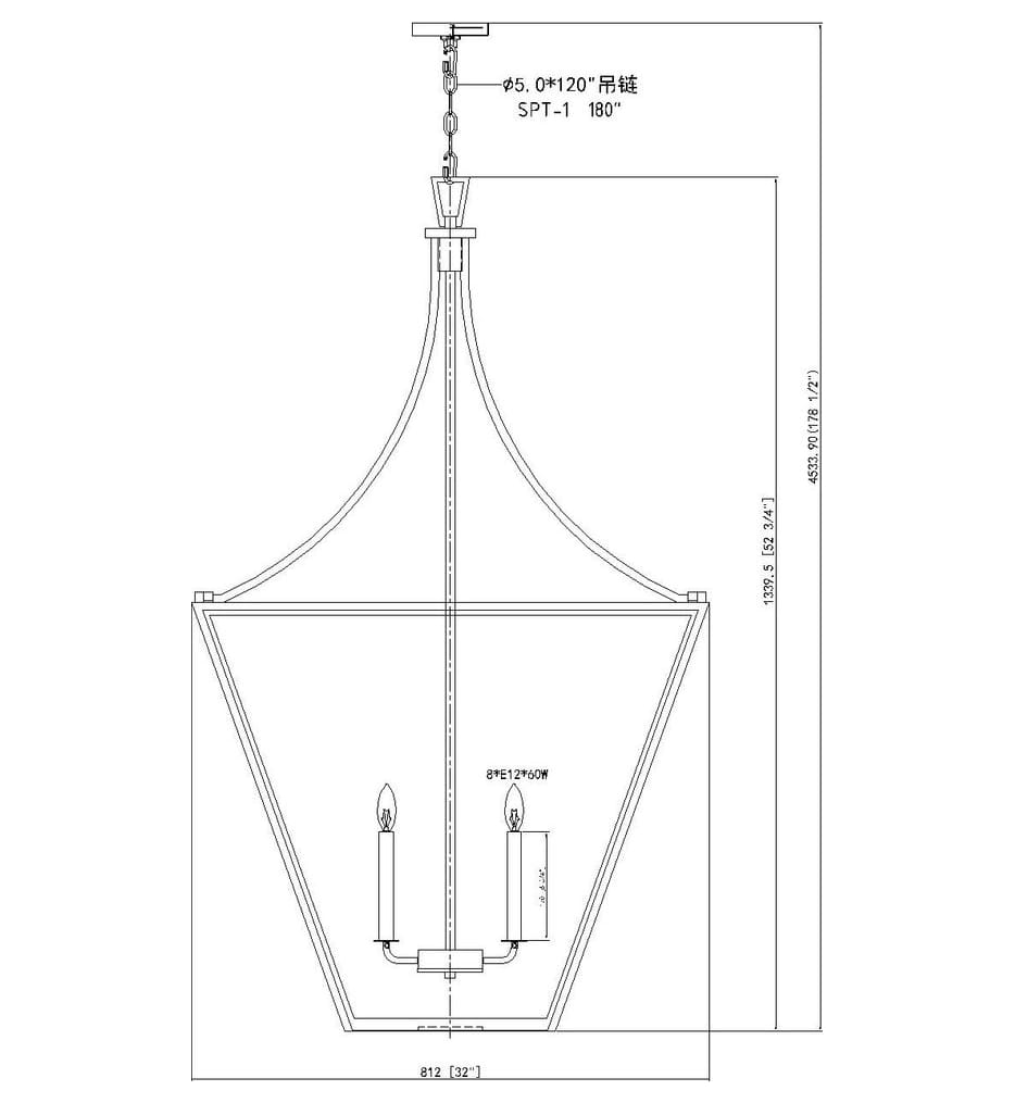 Z-Lite - Montalcino 32-inch Chandelier