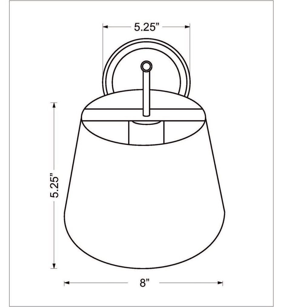 Z-Lite - Lilly 9" Wall Sconce