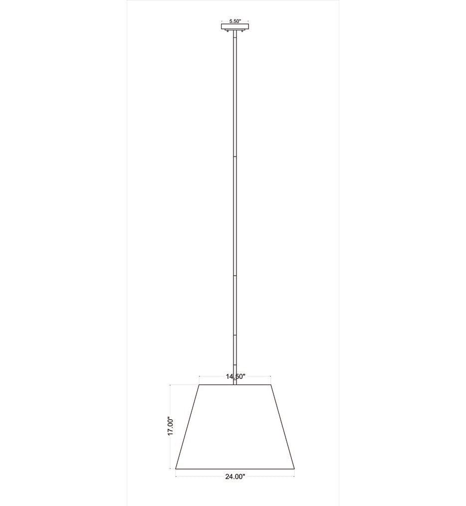 Z-Lite - Lilly 24" Pendant