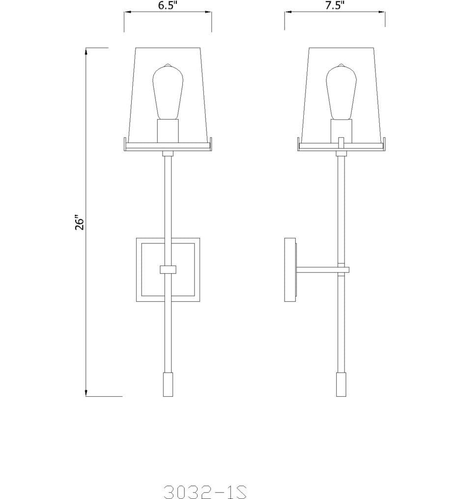 Z-Lite - Callista 26" Wall Sconce