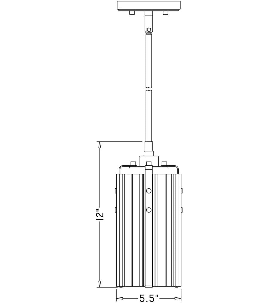 Z-Lite - Alverton 5.5" Pendant
