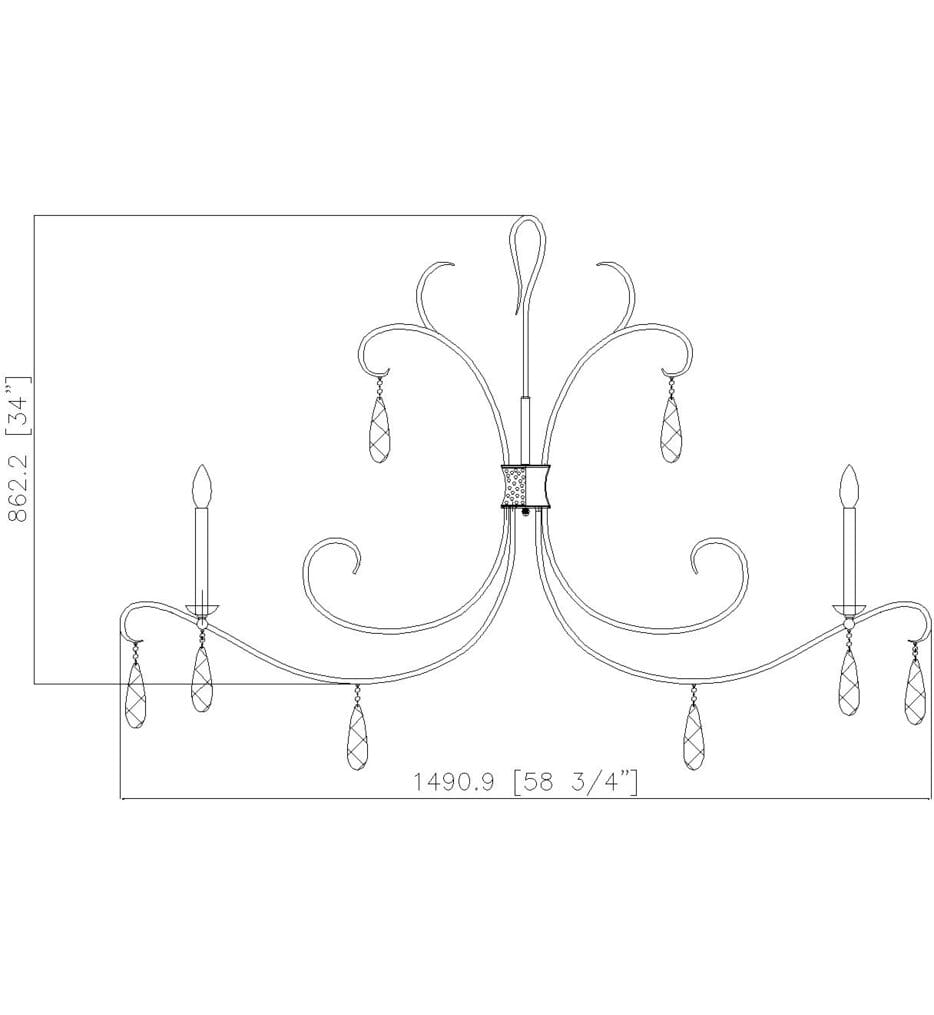 Z-Lite - Amara 58.75" Chandelier