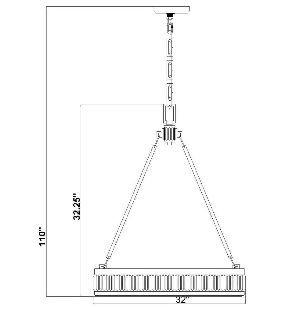 Z-Lite - Quinn 32-inch Pendant