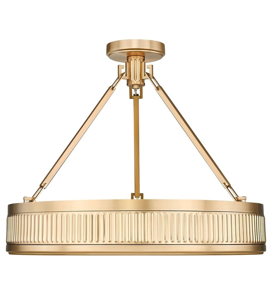 Z-Lite - Quinn 22-inch Semi-Flush Mount