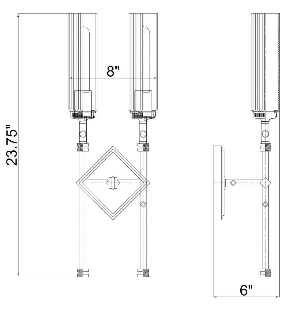 Z-Lite - Esme 23.75-inch Wall Sconce