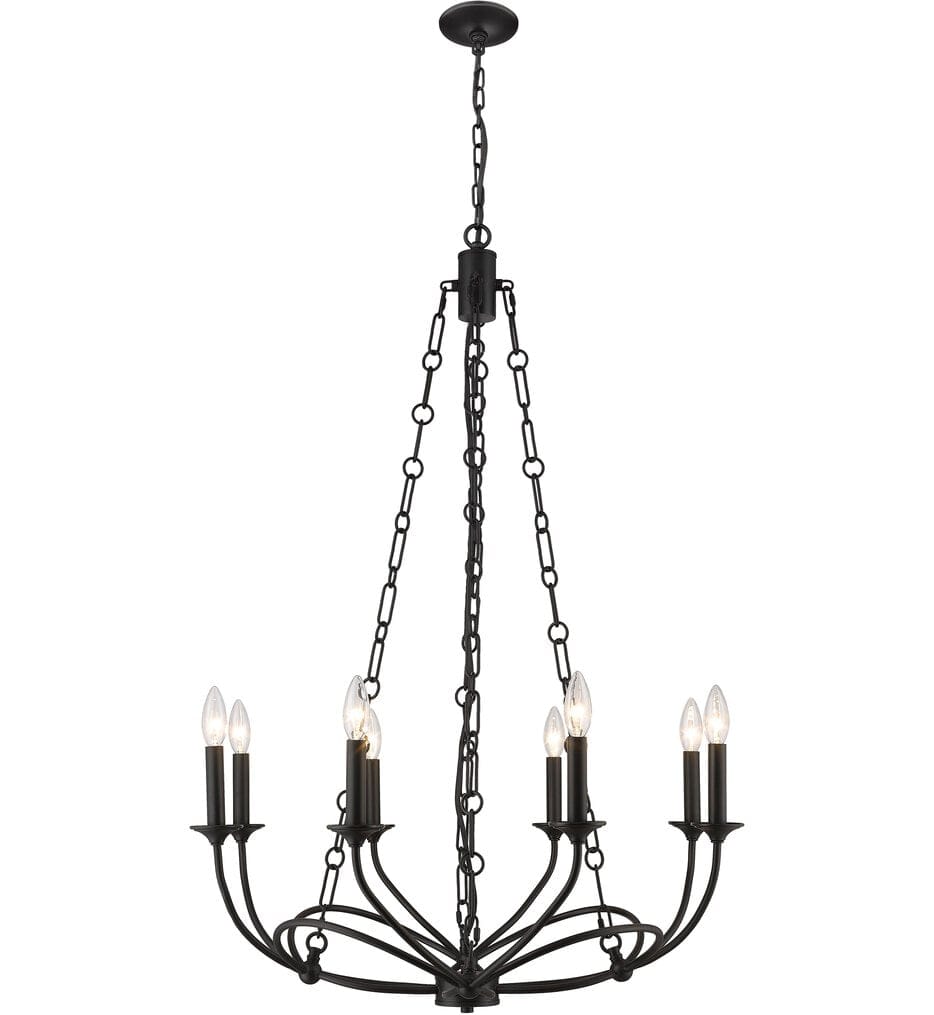 Z-Lite - 3500-8MB - Arabella 28" Chandelier