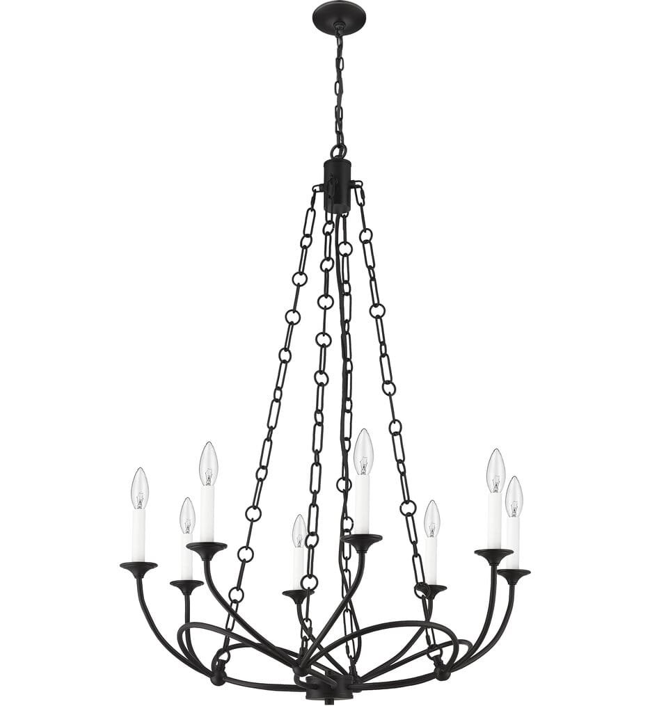 Z-Lite - 3500-8MB - Arabella 28" Chandelier