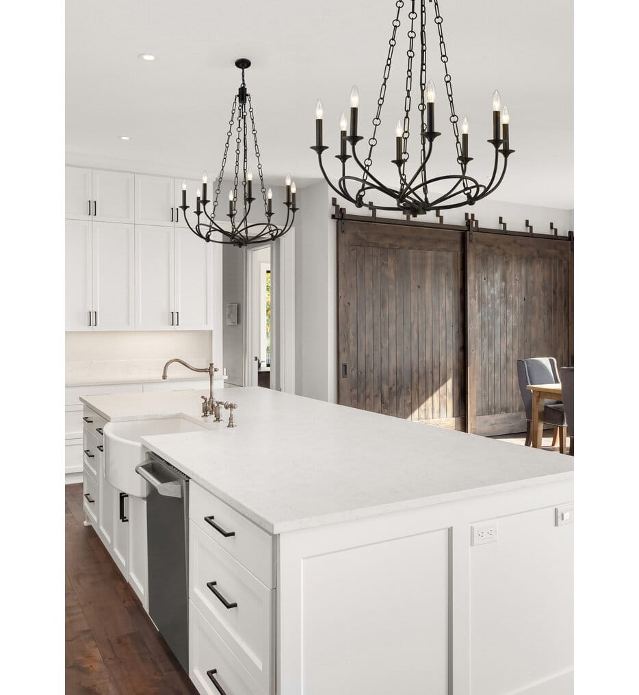 Z-Lite - 3500-8MB - Arabella 28" Chandelier