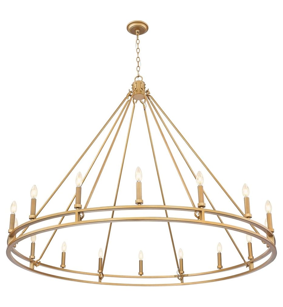 Z-Lite - 4005-16SBR - Dennison 59.75-inch Chandelier