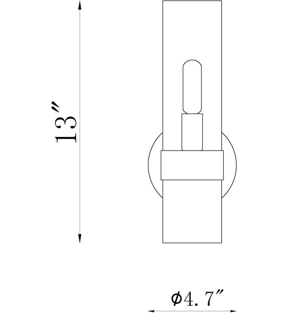 Z-Lite - Datus 13" Wall Sconce