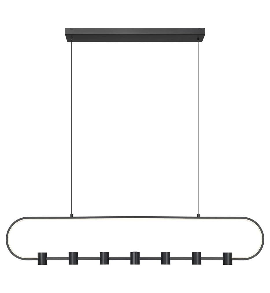 Z-Lite - 4101-54L-MB-LED - Saros 54-inch Linear Chandelier