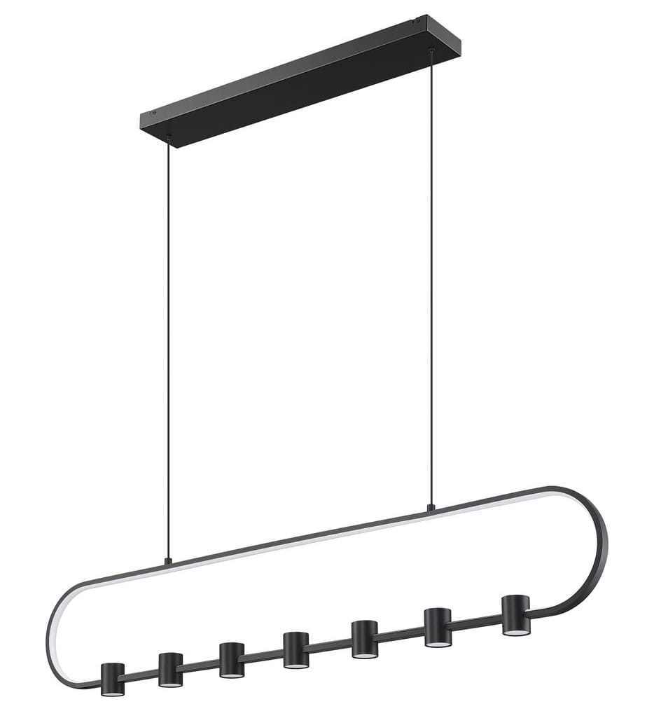 Z-Lite - 4101-54L-MB-LED - Saros 54-inch Linear Chandelier