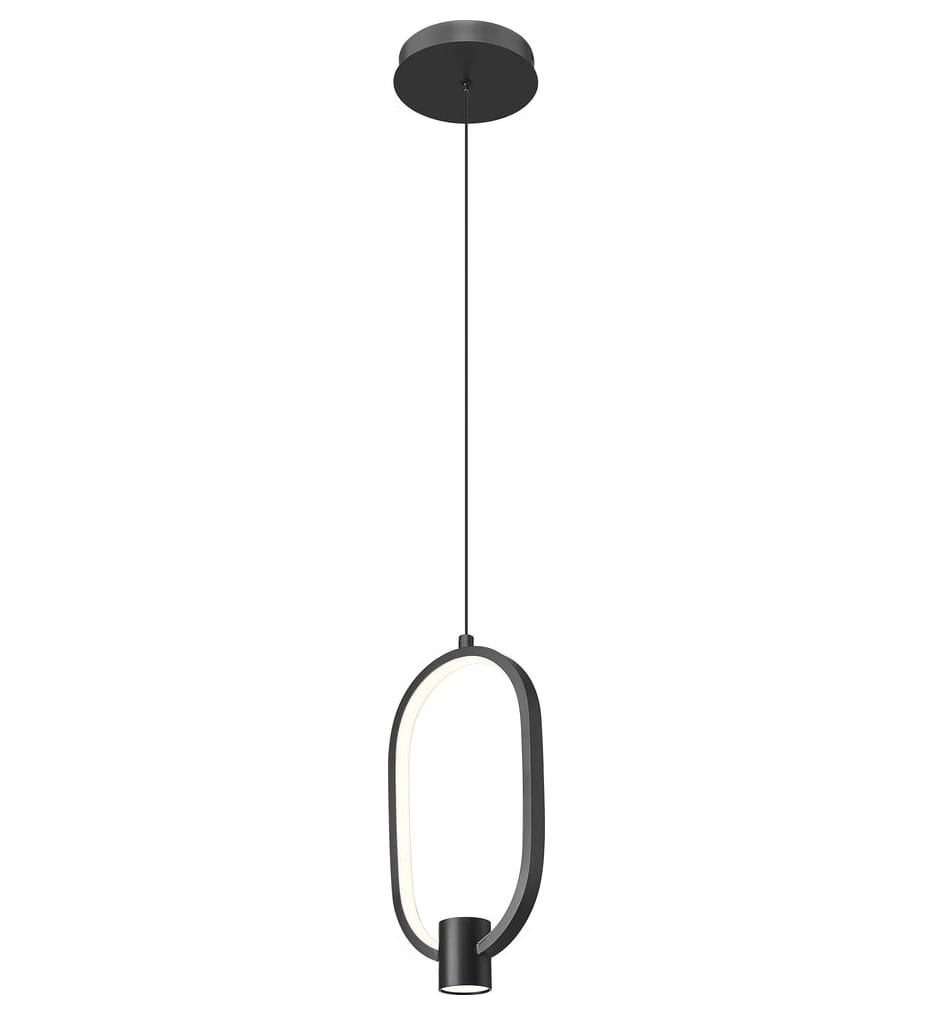 Z-Lite - 4101-7MB-LED - Saros 7.25-inch Pendant