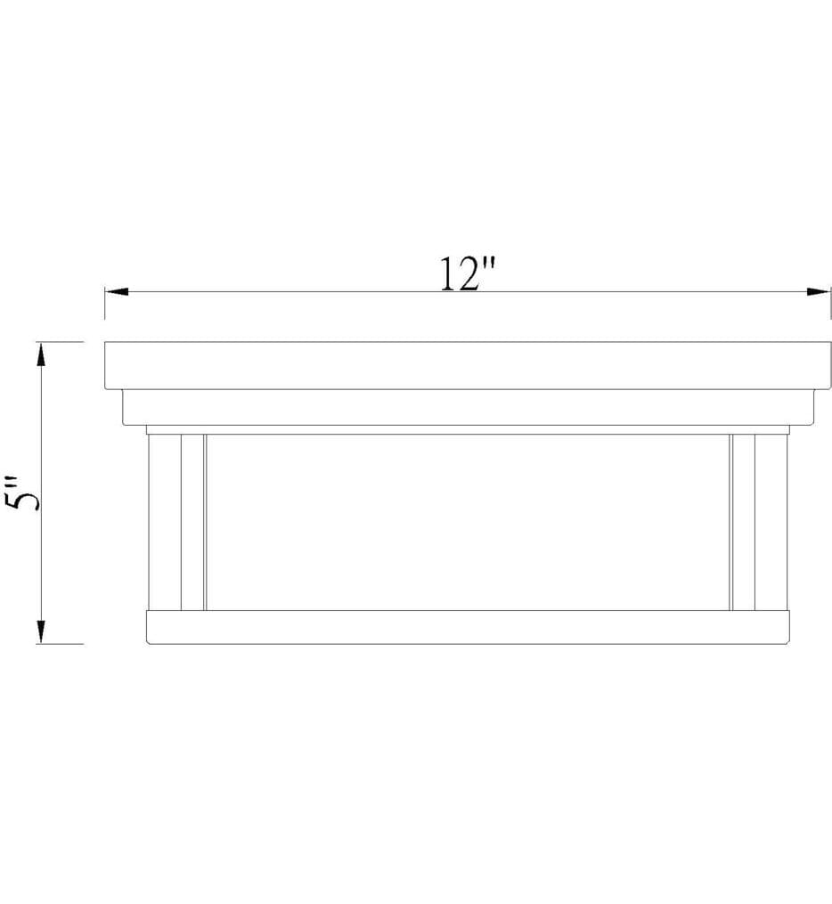 Z-Lite - Willow 12" Flush Mount