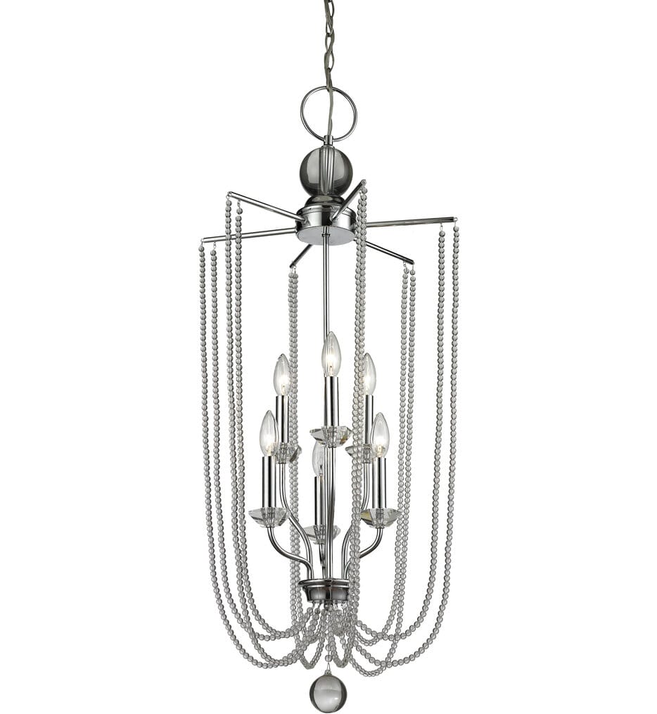 Z-Lite - 429-6C-CH - Serenade 17.5" Pendant