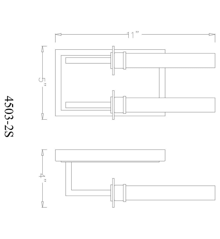 Z-Lite - 4503-2S-MB - Orson 11-inch Wall Sconce