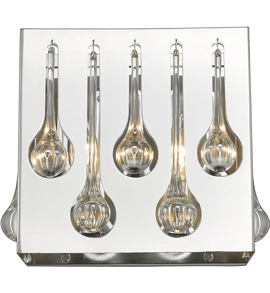 Z-Lite - 453SQ2S-CH - Oberon 9" Wall Sconce