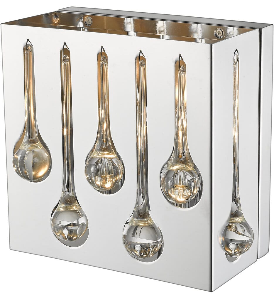 Z-Lite - 453SQ2S-CH - Oberon 9" Wall Sconce