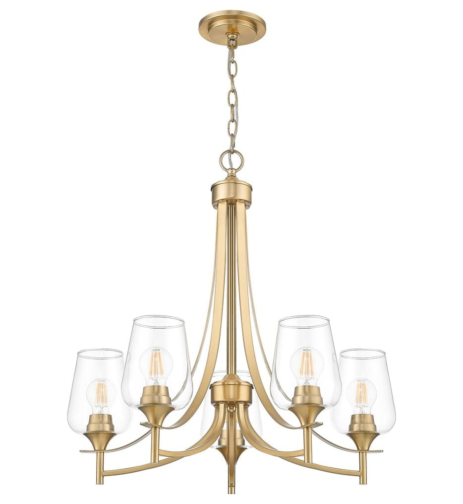 Z-Lite - 473-5BBR - Joliet 25-inch Chandelier