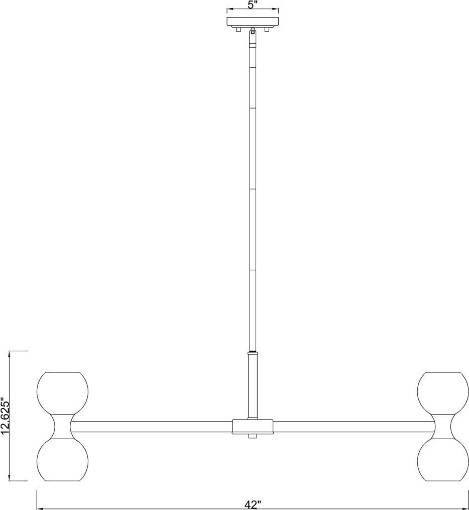 Z-Lite - Artemis 42" Chandelier