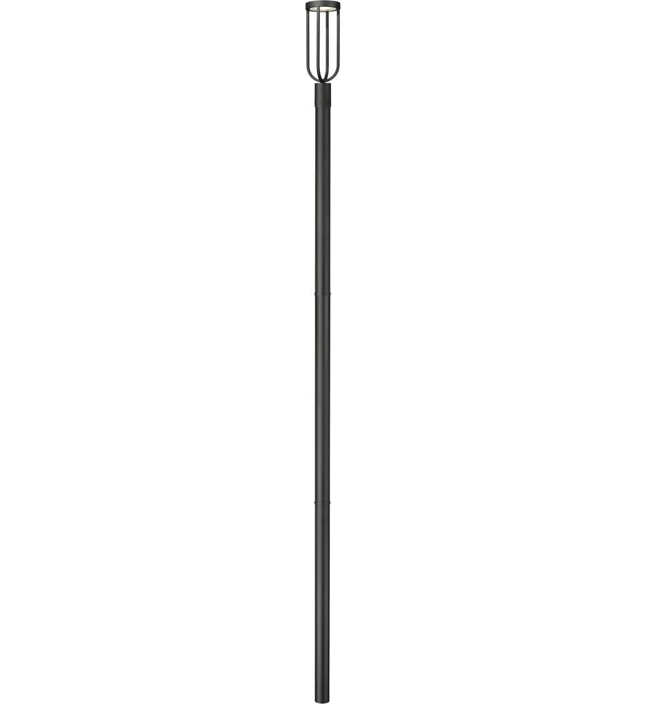 Z-Lite - 5005PHM-5009P120-BK - Leland 137.25" Outdoor Post Mount